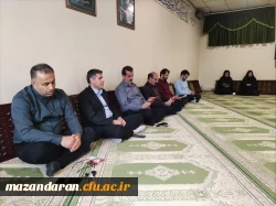 برگزاری مراسم دعای توسل با حضور مسئولین و کارکنان واحد های مختلف در نمازخانه دانشگاه فرهنگیان شهید رجایی بابل 
 2