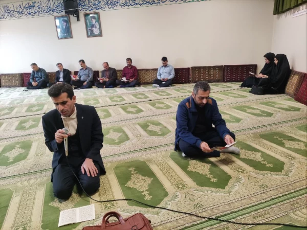 برگزاری مراسم دعای توسل با حضور مسئولین و کارکنان واحد های مختلف در نمازخانه دانشگاه فرهنگیان شهید رجایی بابل 
 5