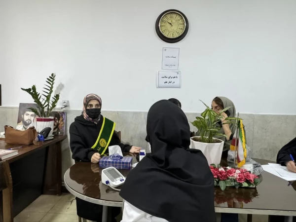 ایستگاه سلامت در دانشکده علوم انسانی به مناسبت هفته سلامت 4