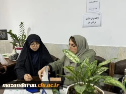 ایستگاه سلامت در دانشکده علوم انسانی به مناسبت هفته سلامت 5