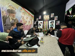 برپایی موکب شهدای دانشجومعلم دانشگاه فرهنگیان مازندران 6