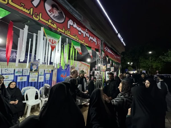 برپایی موکب شهدای دانشجومعلم دانشگاه فرهنگیان مازندران 7
