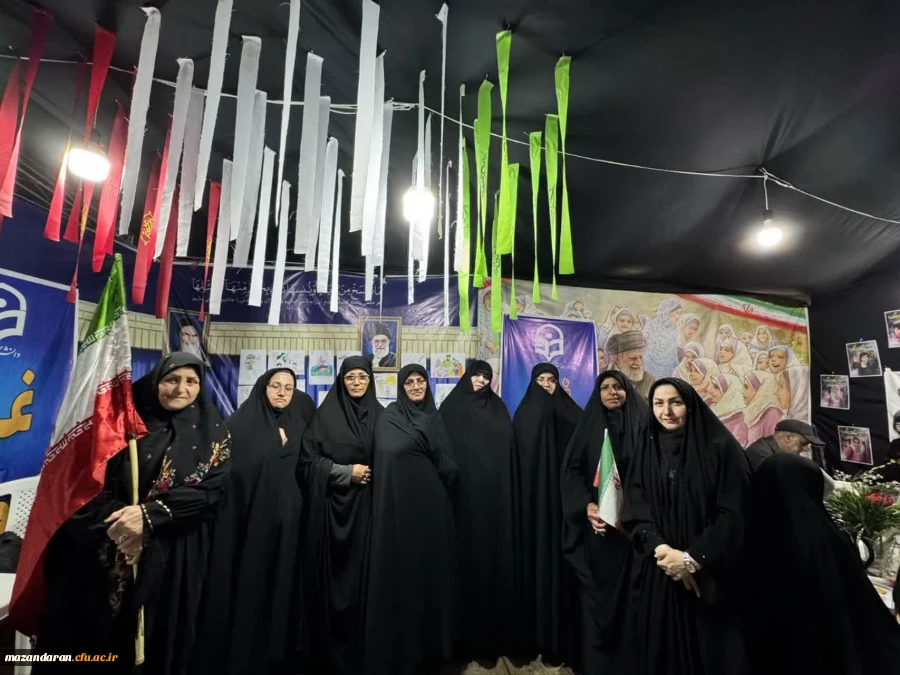 برپایی موکب شهدای دانشجومعلم دانشگاه فرهنگیان مازندران 8