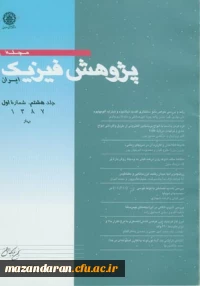 مجله پژوهش فیزیک ایران